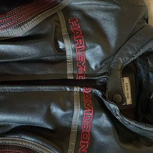 Harley Davidson leather jacket Ladies medium